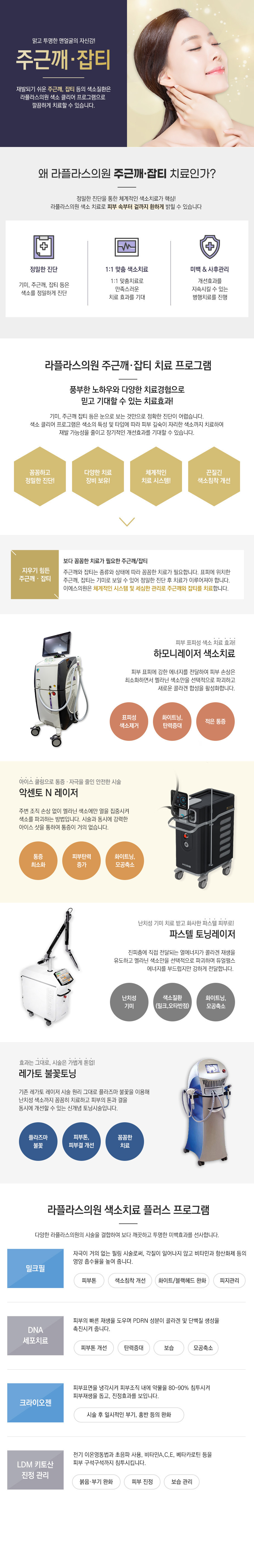 기미/주근깨/잡티